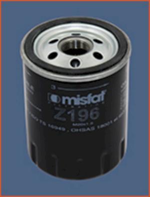 MISFAT Z196 - Filtru ulei aaoparts.ro