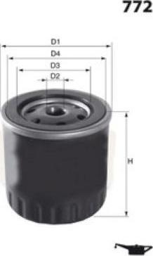 MISFAT Z261 - Filtru ulei aaoparts.ro