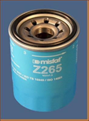 MISFAT Z265 - Filtru ulei aaoparts.ro