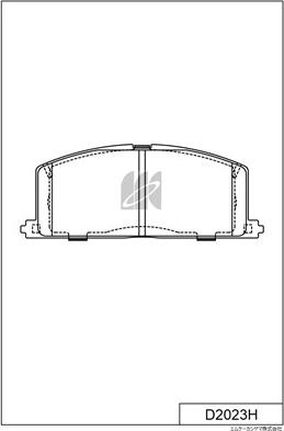 DODA 1070120065 - Set placute frana,frana disc aaoparts.ro