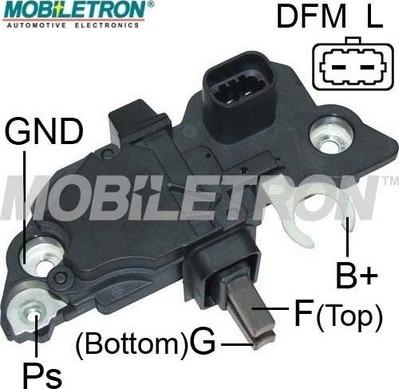 Mobiletron VR-B160 - Regulator, alternator aaoparts.ro