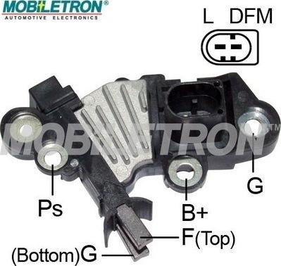 Mobiletron VR-B137 - Regulator, alternator aaoparts.ro