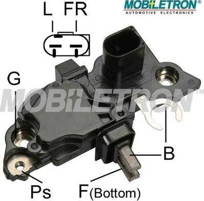 Mobiletron VR-B247 - Regulator, alternator aaoparts.ro