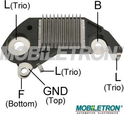 Mobiletron VR-D701 - Regulator, alternator aaoparts.ro