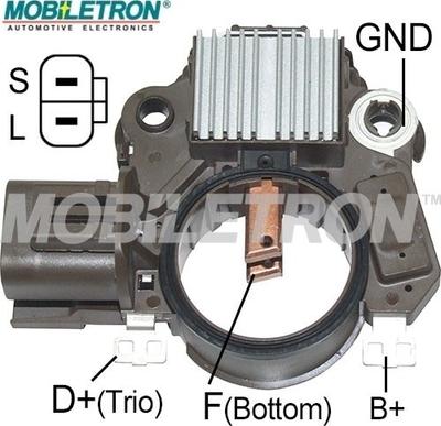 Mobiletron VR-H2009-203 - Regulator, alternator aaoparts.ro