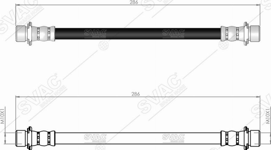 MOBILVERDE 50305415 - Furtun frana aaoparts.ro