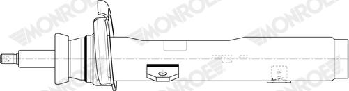 MONROE G8640 - Amortizor aaoparts.ro