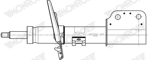 Monroe G8653 - Amortizor aaoparts.ro