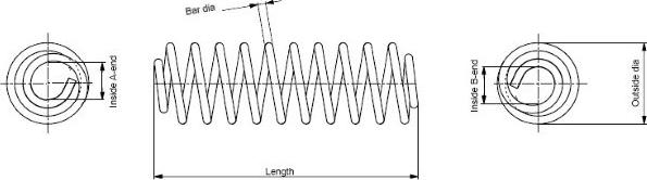 Monroe SE0604 - Arc spiral aaoparts.ro