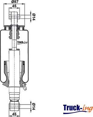 Montcada 0194585 - Amortizor, suspensie cabina aaoparts.ro