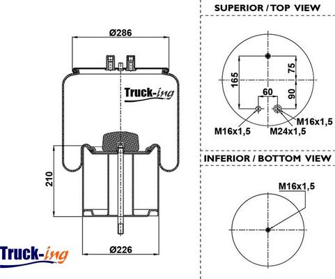 Montcada 0293200 - Burduf, suspensie pneumatica aaoparts.ro