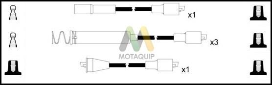 Motaquip LDRL1628 - Set cablaj aprinder aaoparts.ro