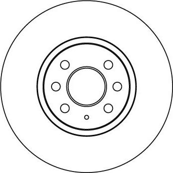 ATE 24.0125-0198.1 - Disc frana aaoparts.ro