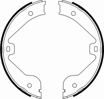 Motaquip LVBS794 - Set saboti frana, frana de mana aaoparts.ro