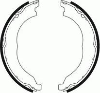 Motaquip LVBS795 - Set saboti frana, frana de mana aaoparts.ro