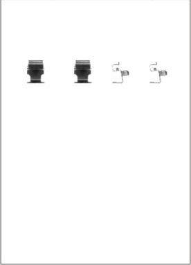 Motaquip LVMK1082 - Set accesorii, placute frana aaoparts.ro