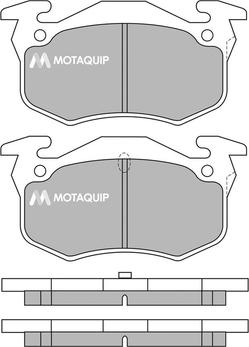 Motaquip LVXL976 - Set placute frana,frana disc aaoparts.ro