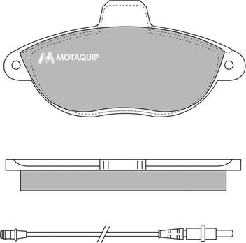 Motaquip LVXL971 - Set placute frana,frana disc aaoparts.ro