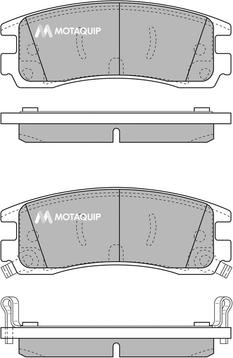 Dynamatrix DBP1264 - Set placute frana,frana disc aaoparts.ro