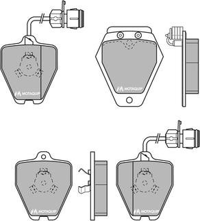 Motaquip LVXL475 - Set placute frana,frana disc aaoparts.ro