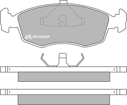 Motaquip LVXL519 - Set placute frana,frana disc aaoparts.ro