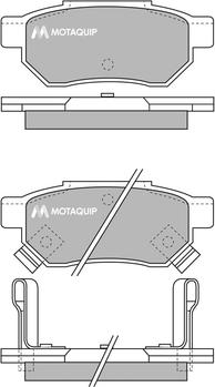 Motaquip LVXL533 - Set placute frana,frana disc aaoparts.ro