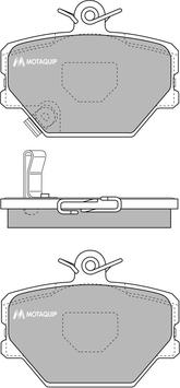 Motaquip LVXL691 - Set placute frana,frana disc aaoparts.ro