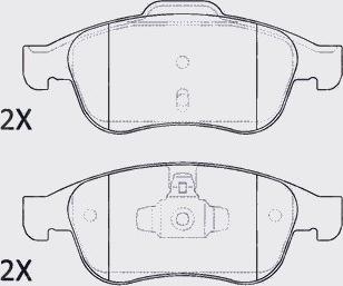 Motaquip LVXL1418 - Set placute frana,frana disc aaoparts.ro