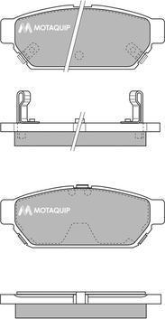 Motaquip LVXL157 - Set placute frana,frana disc aaoparts.ro