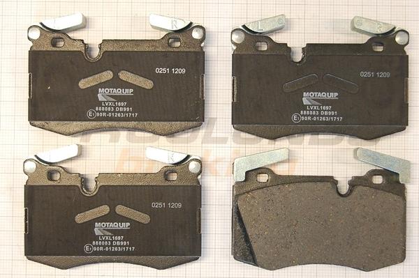 Motaquip LVXL1697 - Set placute frana,frana disc aaoparts.ro