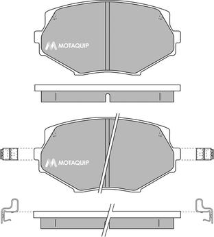 Motaquip LVXL160 - Set placute frana,frana disc aaoparts.ro