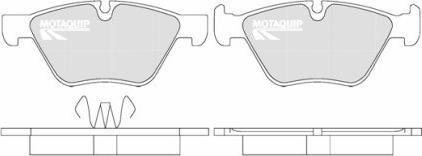 Motaquip LVXL1291 - Set placute frana,frana disc aaoparts.ro