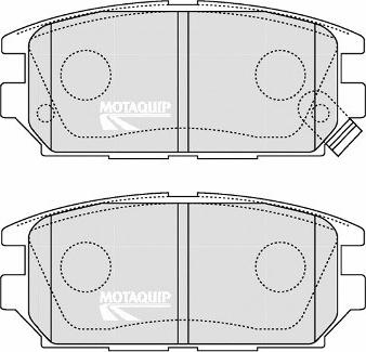 Motaquip LVXL1236 - Set placute frana,frana disc aaoparts.ro