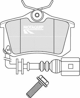 Motaquip LVXL1704 - Set placute frana,frana disc aaoparts.ro