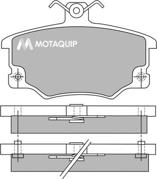 Motaquip LVXL390 - Set placute frana,frana disc aaoparts.ro