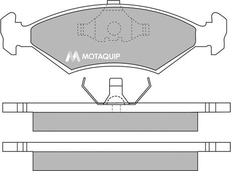Motaquip LVXL231 - Set placute frana,frana disc aaoparts.ro