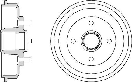 Motaquip VBD41 - Tambur frana aaoparts.ro