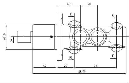 Motaquip VMC110 - Pompa centrala, frana aaoparts.ro