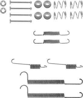 Motaquip VMK590 - Set accesorii, sabot de frana aaoparts.ro