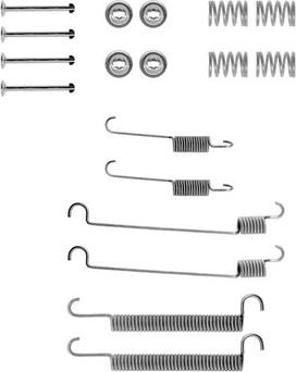 Motaquip VMK570 - Set accesorii, sabot de frana aaoparts.ro
