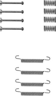 Motaquip VMK655 - Set accesorii, sabot de frana aaoparts.ro