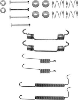 Motaquip VMK758 - Set accesorii, sabot de frana aaoparts.ro