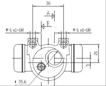 Motaquip VWC424 - Cilindru receptor frana aaoparts.ro