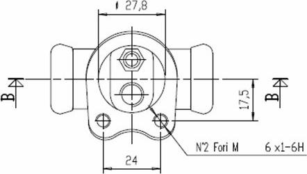 Motaquip VWC515 - Cilindru receptor frana aaoparts.ro