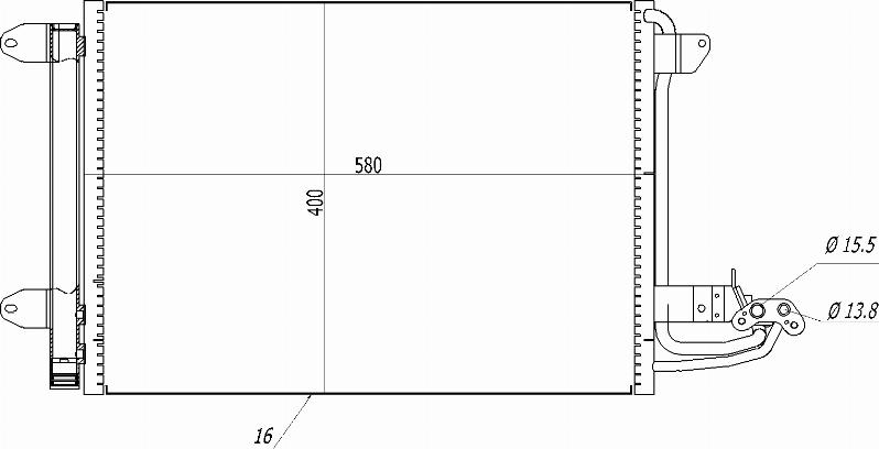 MOTRIO 8550509202 - Condensator, climatizare aaoparts.ro