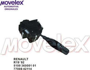 Movelex M10410 - Comutator coloana directie aaoparts.ro