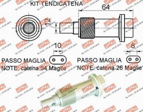 MOVIS AST8935K - Chit lant de distributie aaoparts.ro