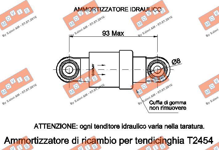 MOVIS AST3366 - Amortizor vibratii, curea transmisie cu caneluri aaoparts.ro