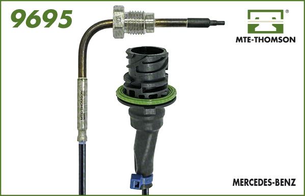 MTE-Thomson 9695 - Senzor, temperatura gaze evacuare aaoparts.ro