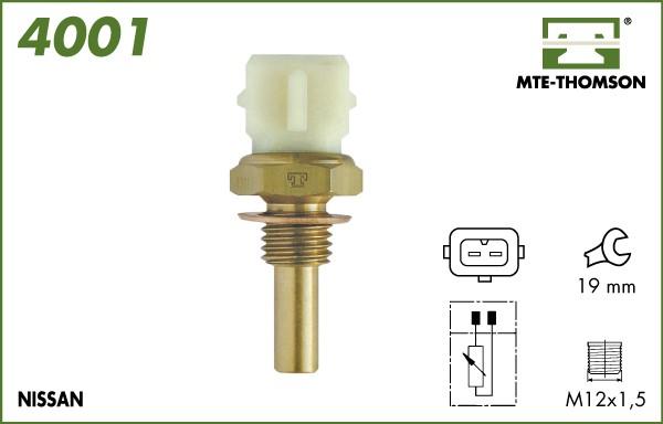 MTE-Thomson 4001 - Senzor,temperatura lichid de racire aaoparts.ro